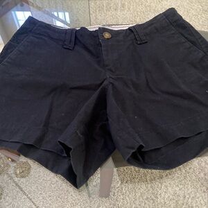 Old Navy black low rise short size 0 or a couple of times